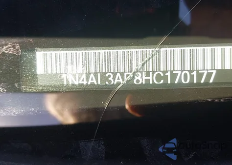 2017 Nissan Altima 2.5 Sv z USA, uszkodzony, nr VIN 1N4AL3AP8HC170177